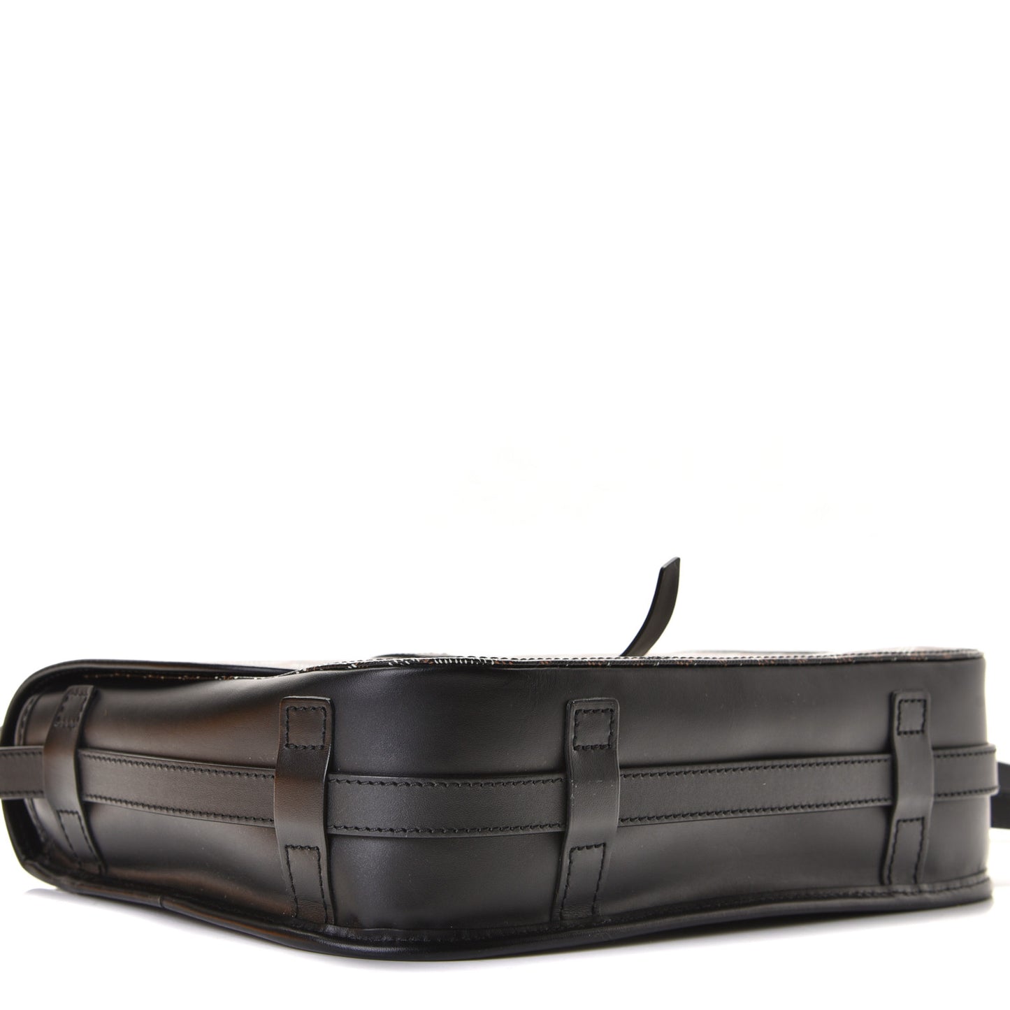 Goyardine Belvedere II MM Messenger Bag Black