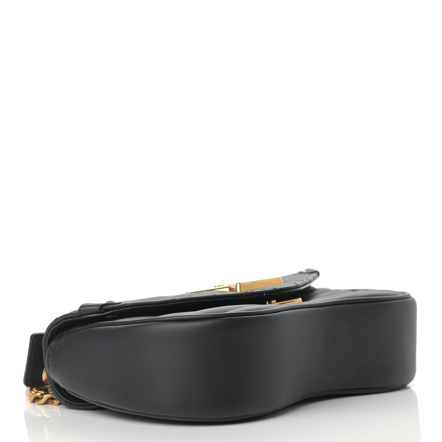 Calfskin New Wave Chain PM Black