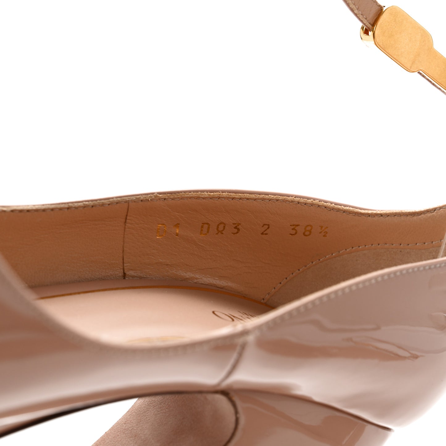 Patent Tan-Go 55/155mm Platform Pumps 38.5 Rose Cannelle