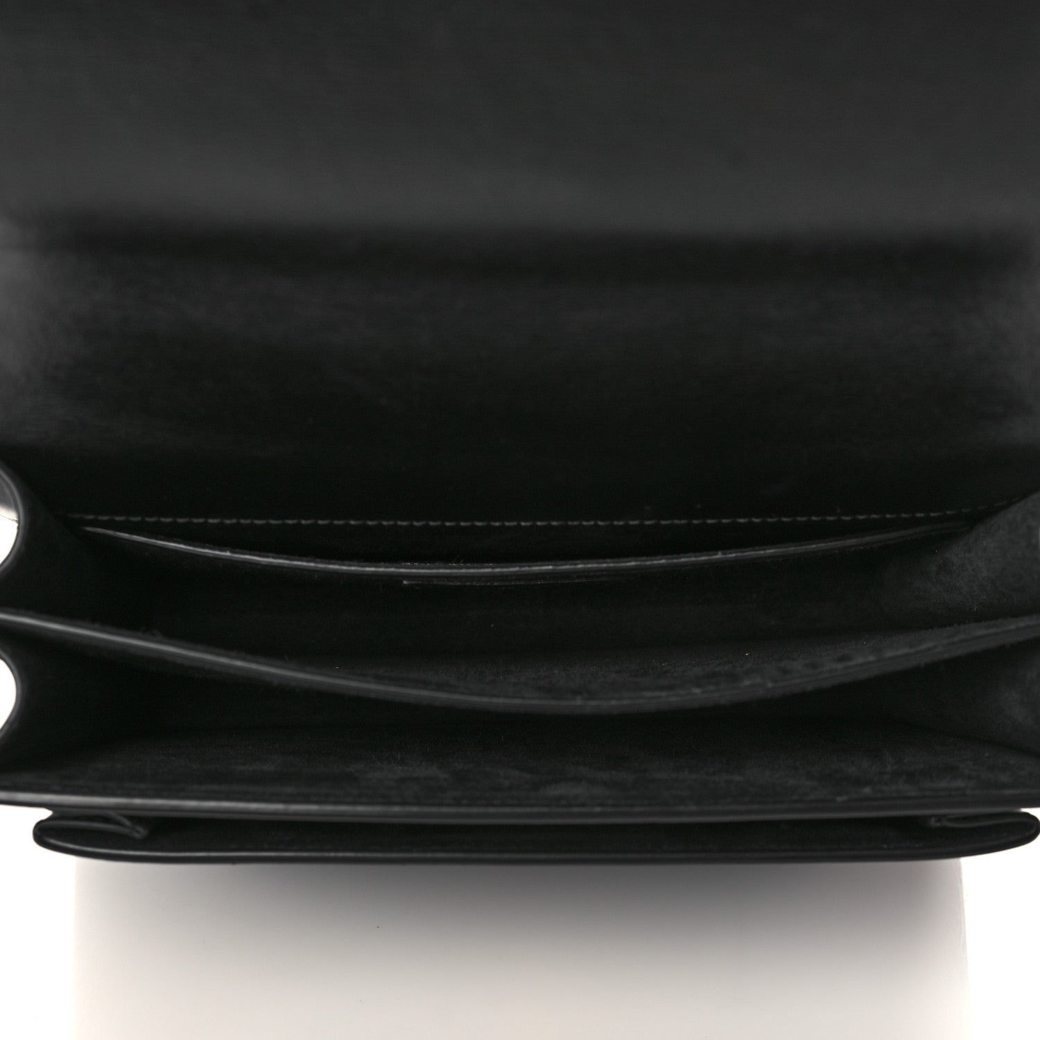 Saint Laurent Calfskin Medium Monogram Sunset Black 5 of 6