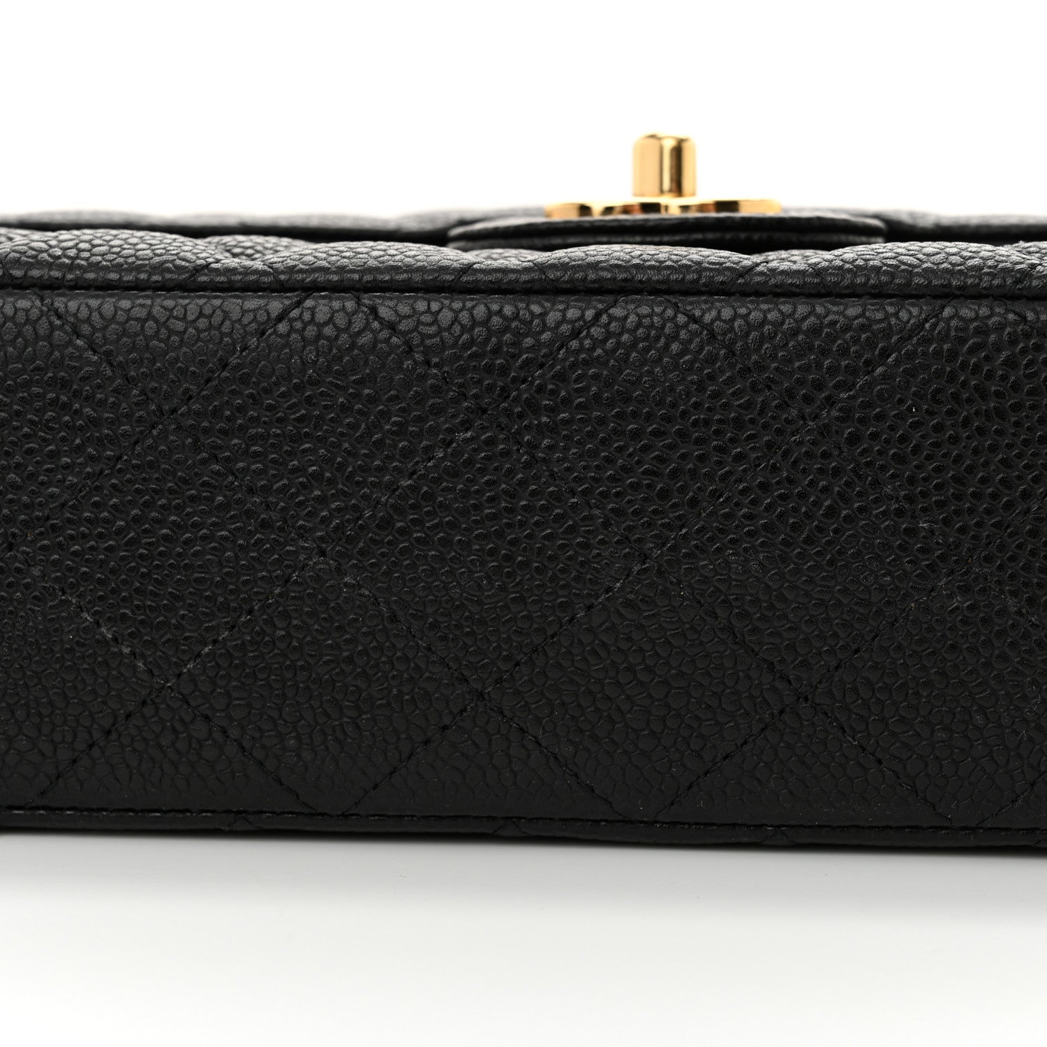 Chanel Caviar Quilted Medium Double Flap Black 13 of 15