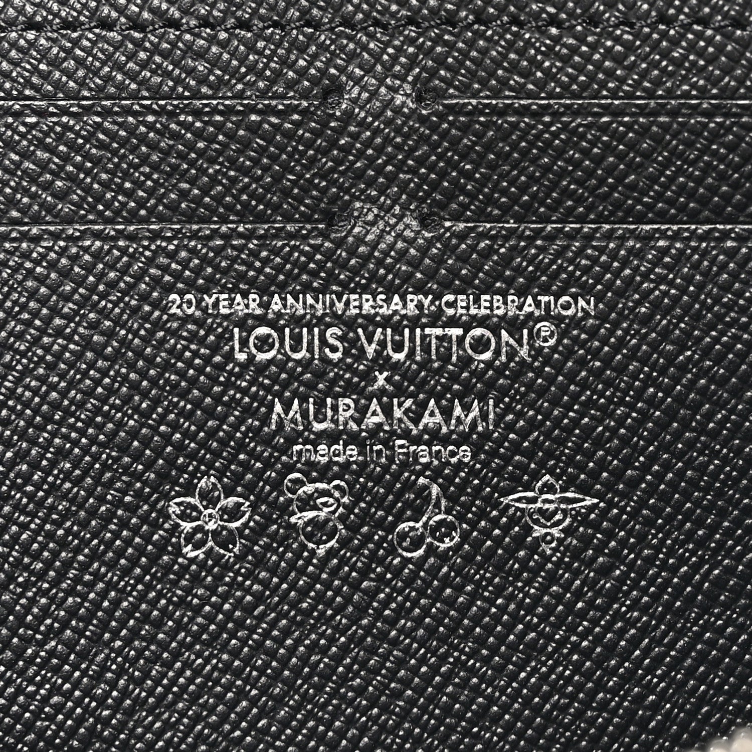 Louis Vuitton LV X TM Monogram Multicolor Clemence Wallet Black 7 of 9