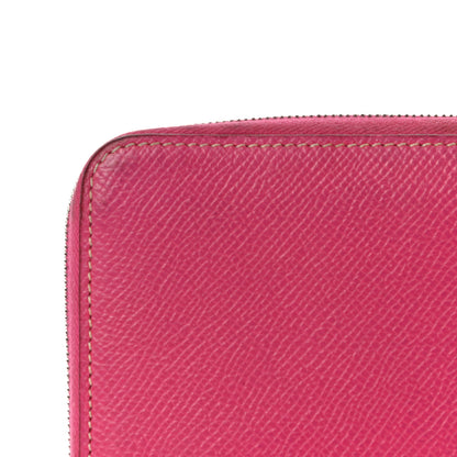 Hermes Epsom Silk'in Wallet Rose Tyrien 12 of 17