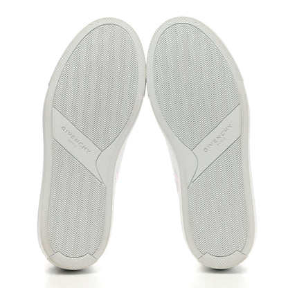 Givenchy Calfskin Reverse Logo Urban Street Sneakers 36.5 White Pink 5 of 10