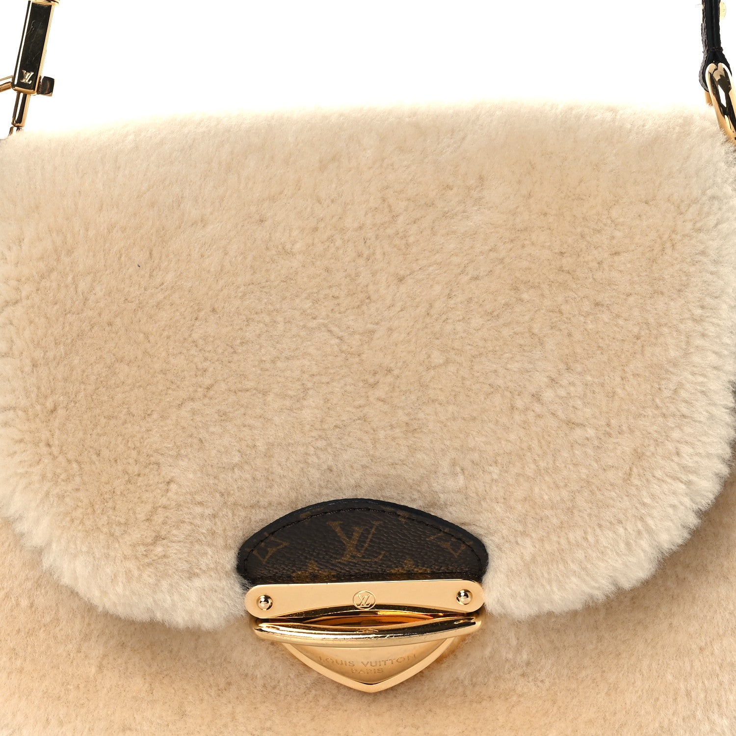 Louis Vuitton Shearling Monogram Sunset Cream 11 of 18