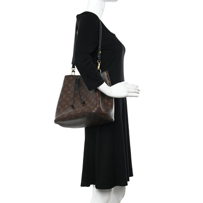 Louis Vuitton Monogram Neonoe MM Black 2 of 10