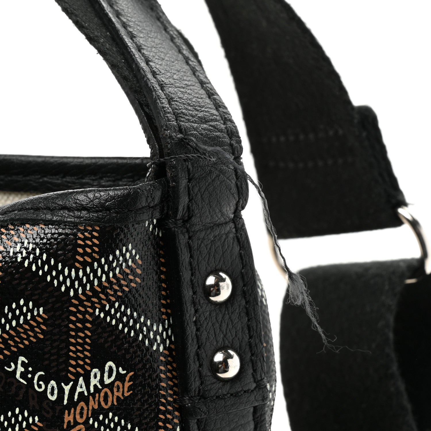 Goyard Goyardine Capetien Messenger Bag Black 15 of 22