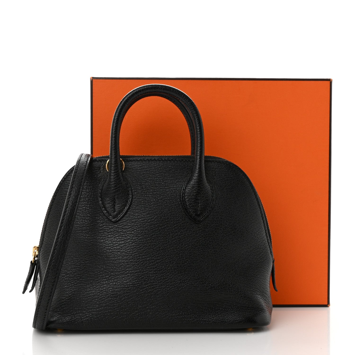 Hermes Chevre Mysore Mini 1923 Bolide Black 11 of 11