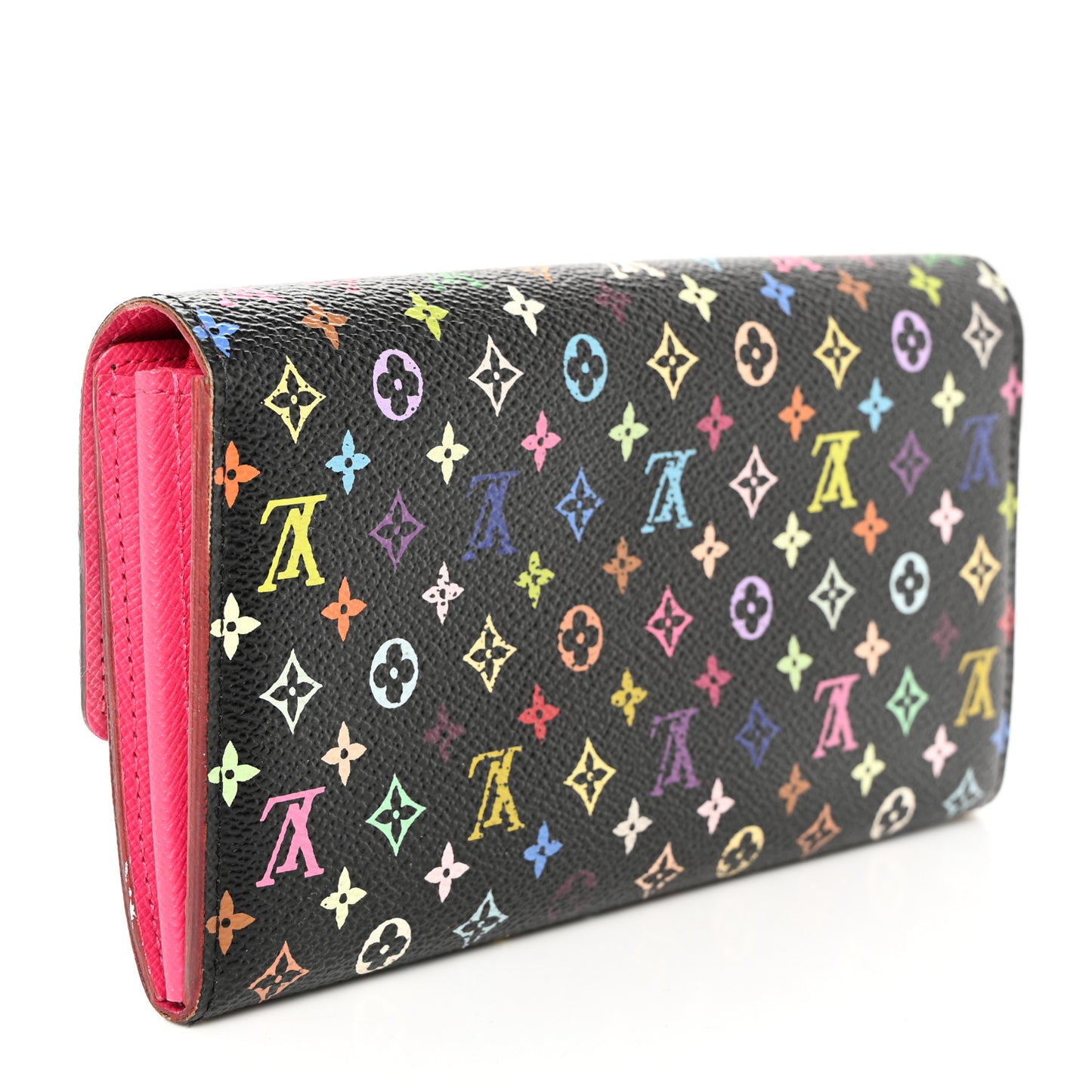 Monogram Multicolor Sarah Wallet Black Grenade