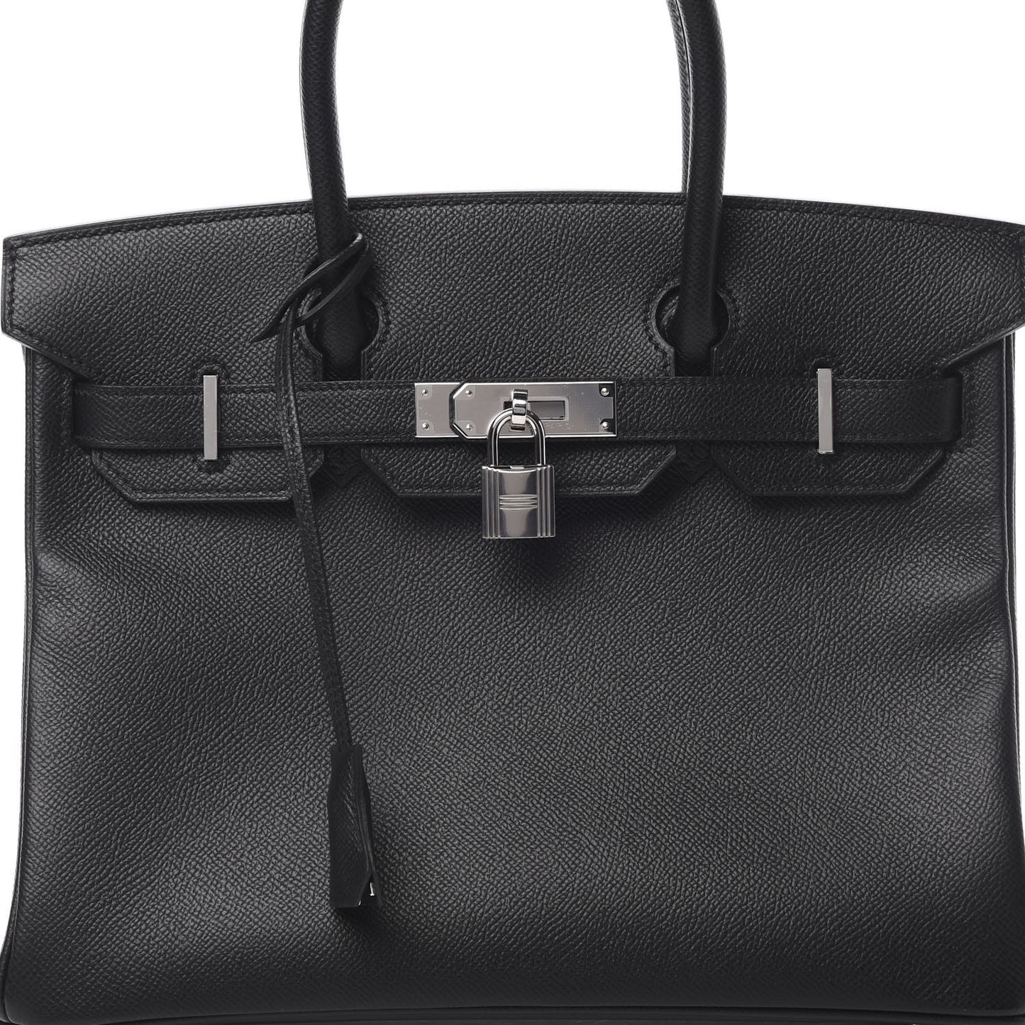 Epsom Birkin 30 Black