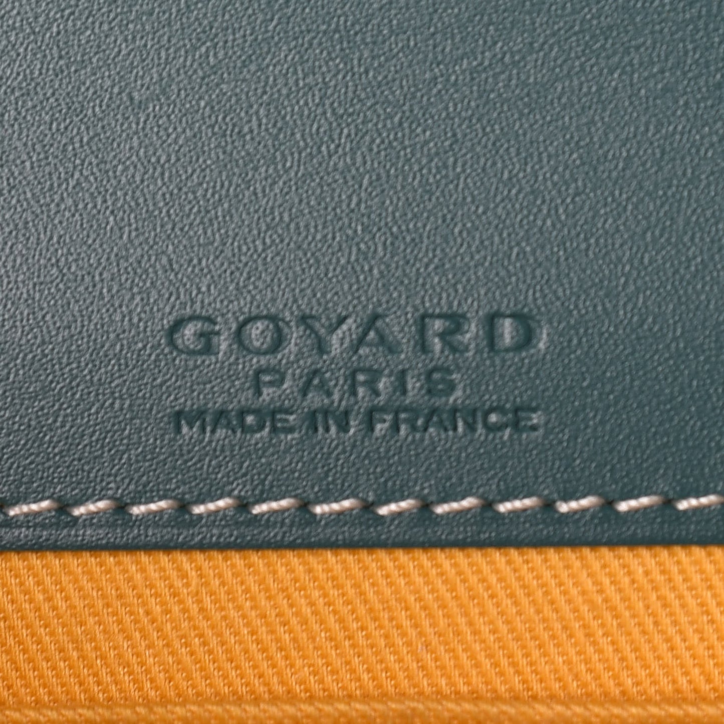 Goyardine Monte Carlo Mini Phone Case Green