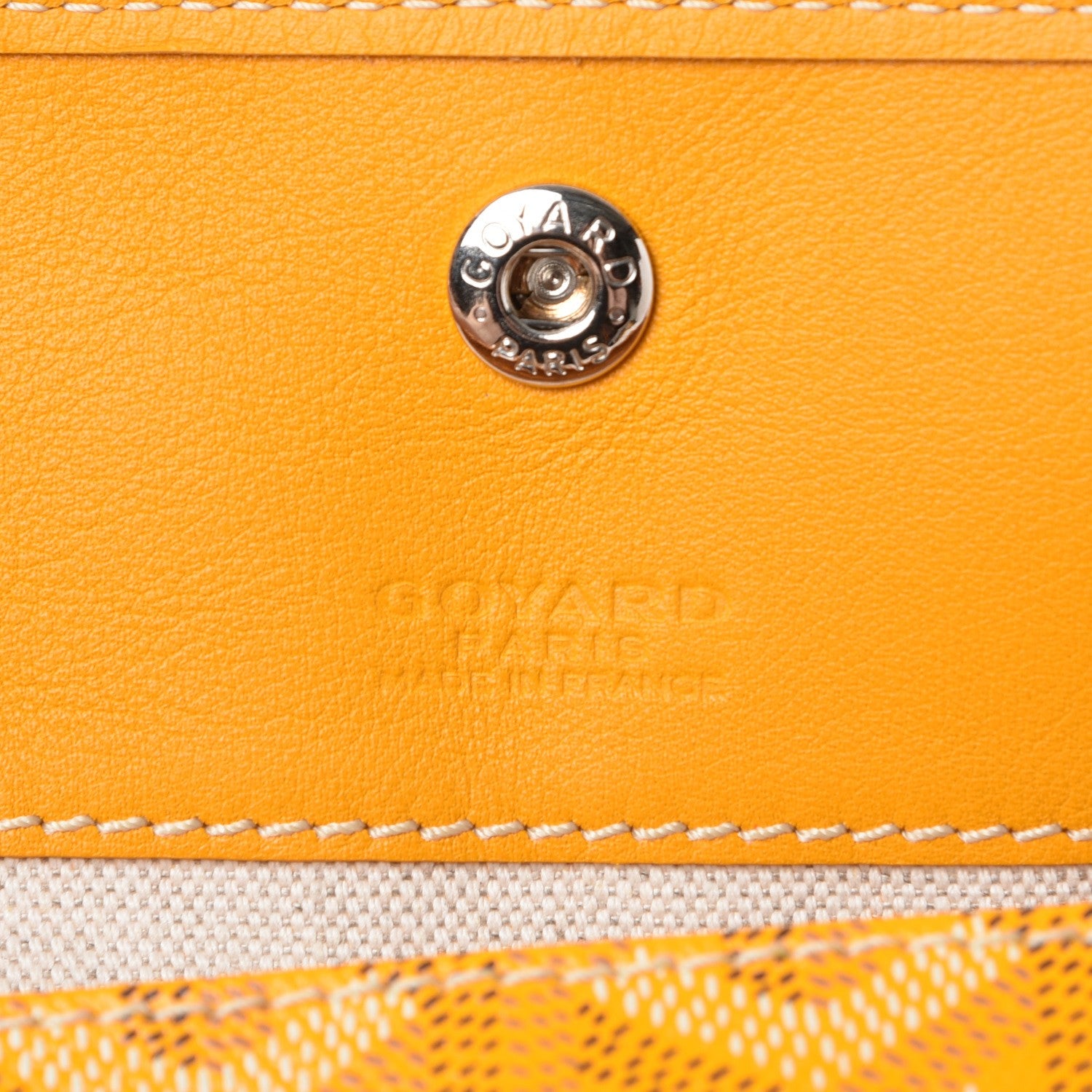 Goyard Goyardine Saint Louis PM Yellow 8 of 10