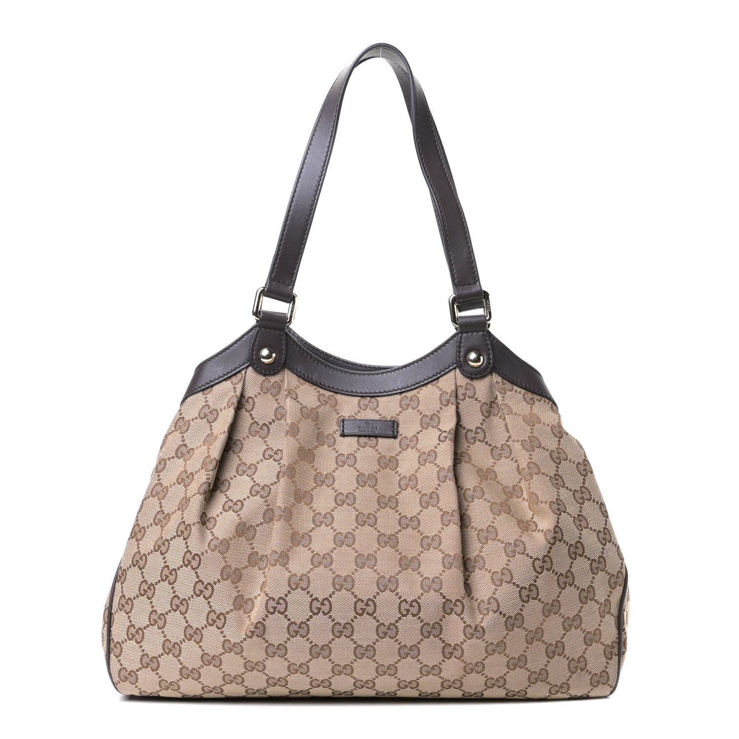 Gucci Monogram Shoulder Bag Dark Brown 1 of 6