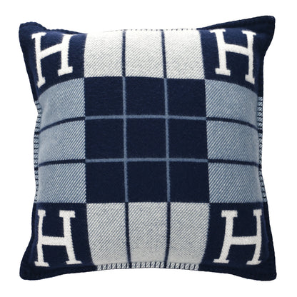 Hermes Wool Cashmere Avalon III Pillow PM Ecru Caban 1 of 3