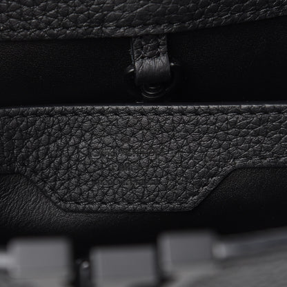 Louis Vuitton Taurillon Capucines BB Matte Black 6 of 8