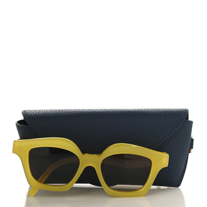Loewe Acetate Sunglasses LW40078I Yellow 7 of 7