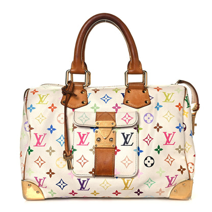 Louis Vuitton Monogram Multicolor Speedy 30 White 1 of 21