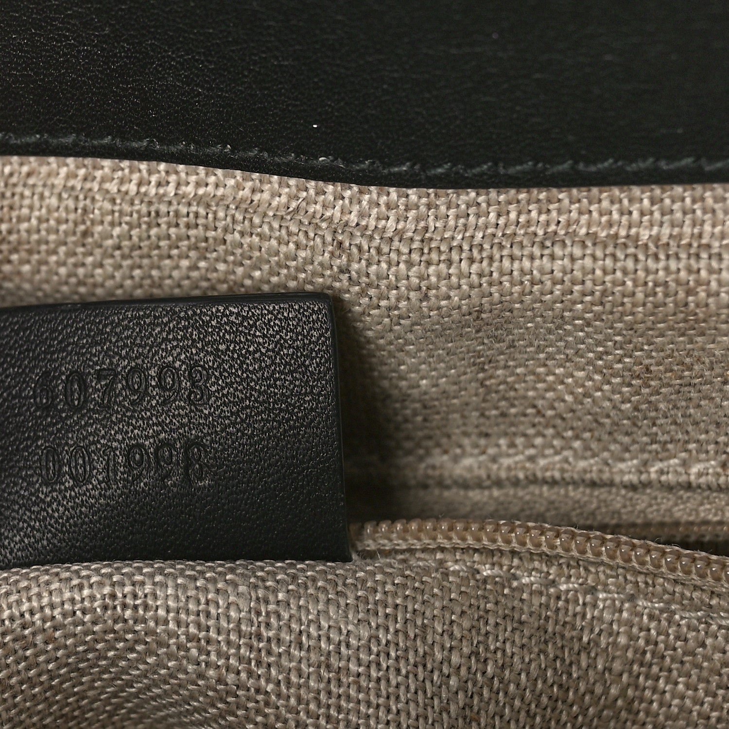 Gucci Microguccissima Drawstring Backpack Black 7 of 15
