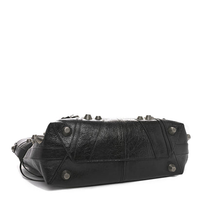 Balenciaga Agneau Arena Medium Le Cagole Carry All Bag Black 4 of 10