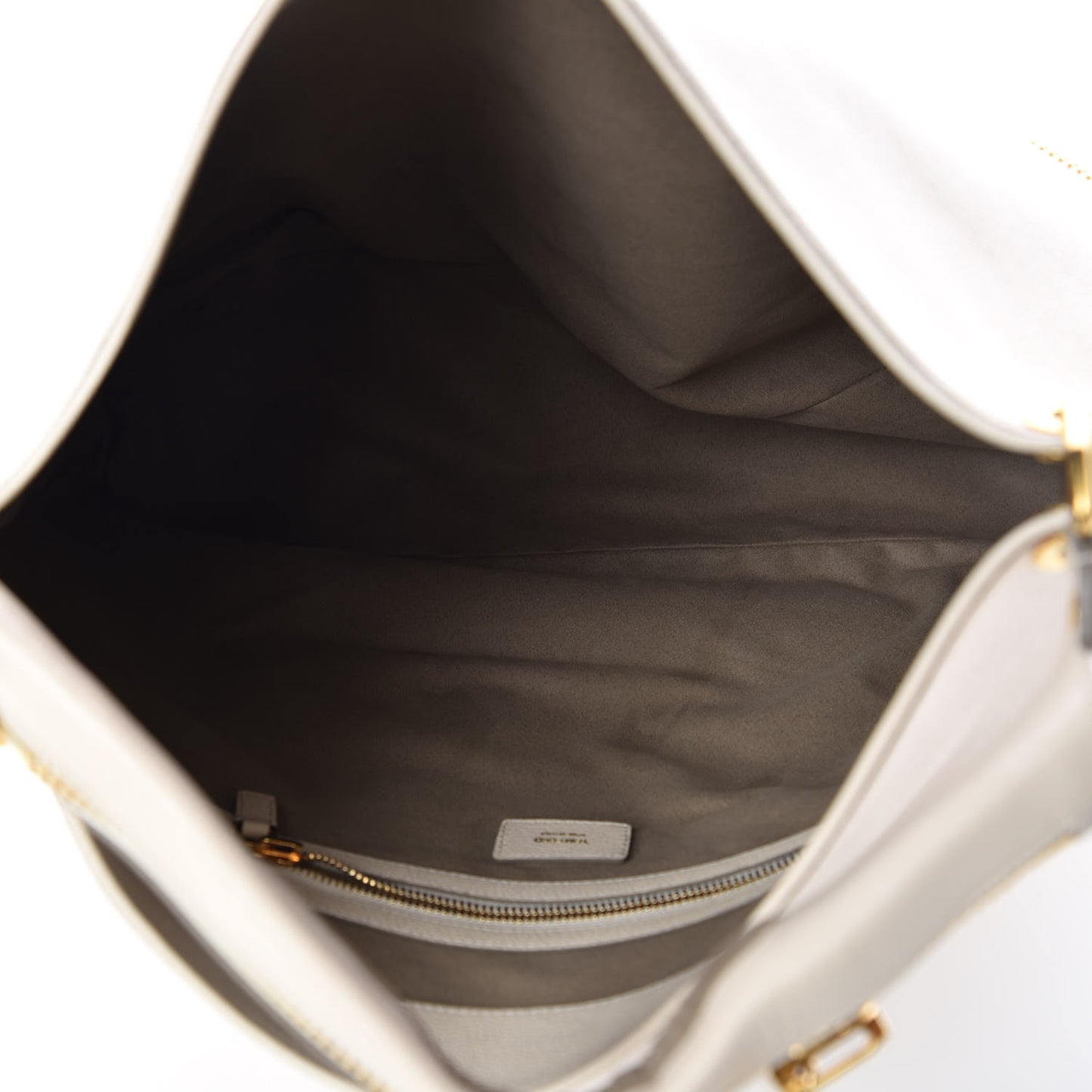 Vendome Calfskin Nina Utiity Hobo Ivory