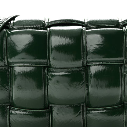 Bottega Veneta Textured Deerskin Maxi Intrecciato Padded Cassette Crossbody Bag Raintree 8 of 10