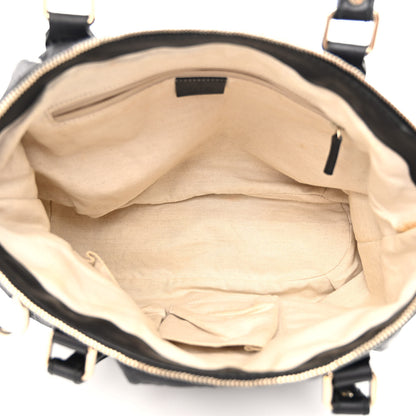 Gucci Guccissima Medium Sukey Top Handle Tote Black 5 of 9