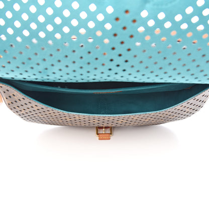 Louis Vuitton Monogram SC Flore Saumur Teal 5 of 10