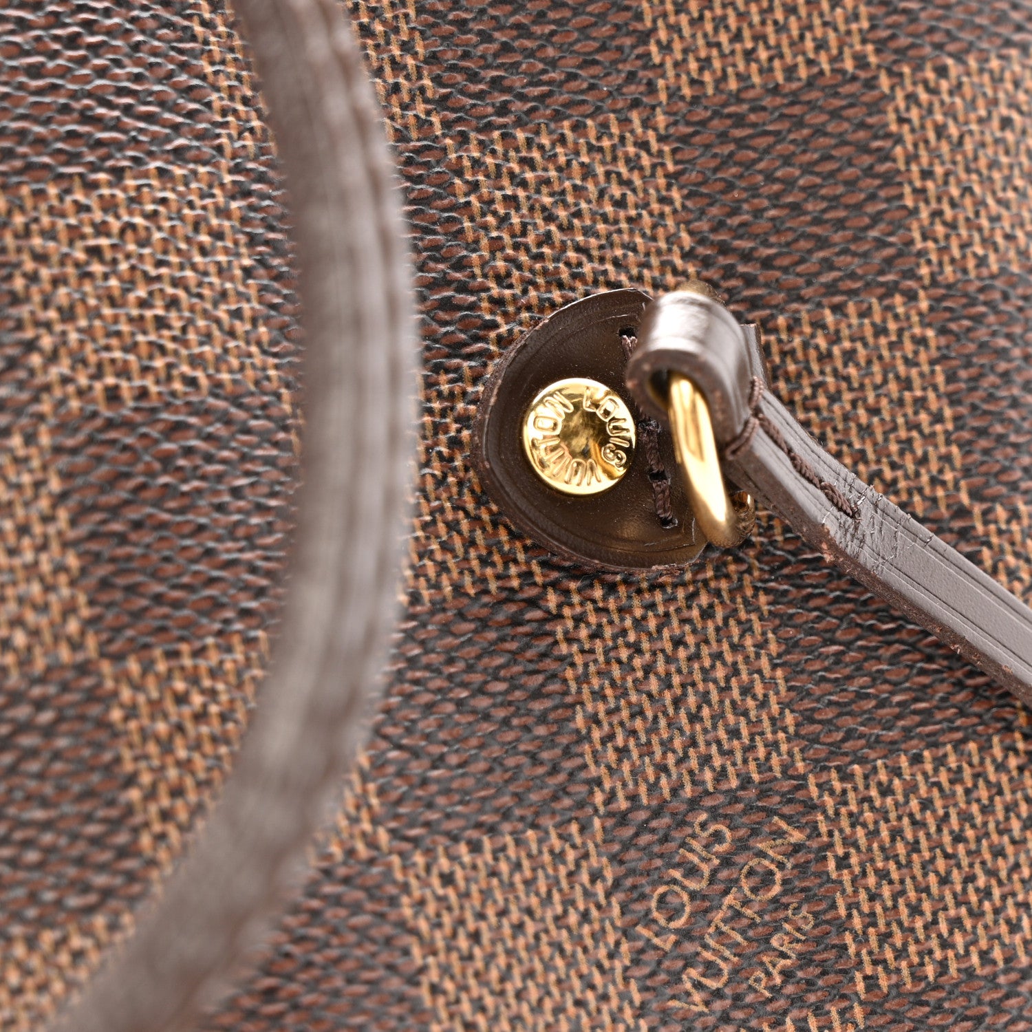 Louis Vuitton Damier Ebene Neverfull MM 14 of 15