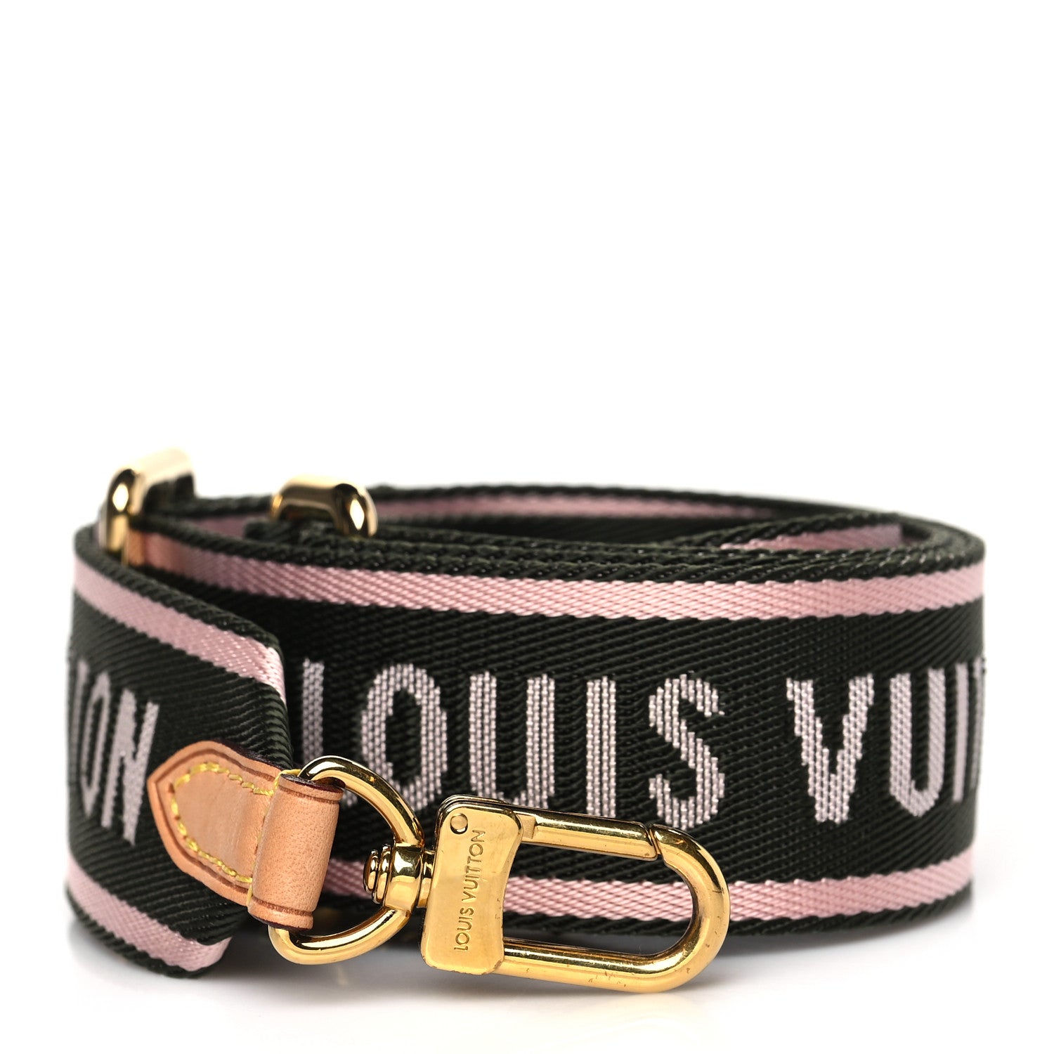 Louis Vuitton Nylon Bandouliere Shoulder Strap Kaki 1 of 4