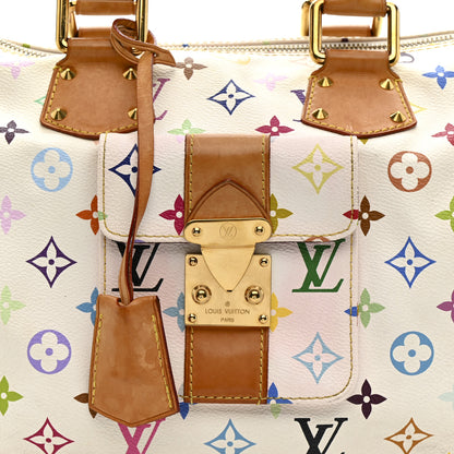 Louis Vuitton Monogram Multicolor Speedy 30 White 8 of 15