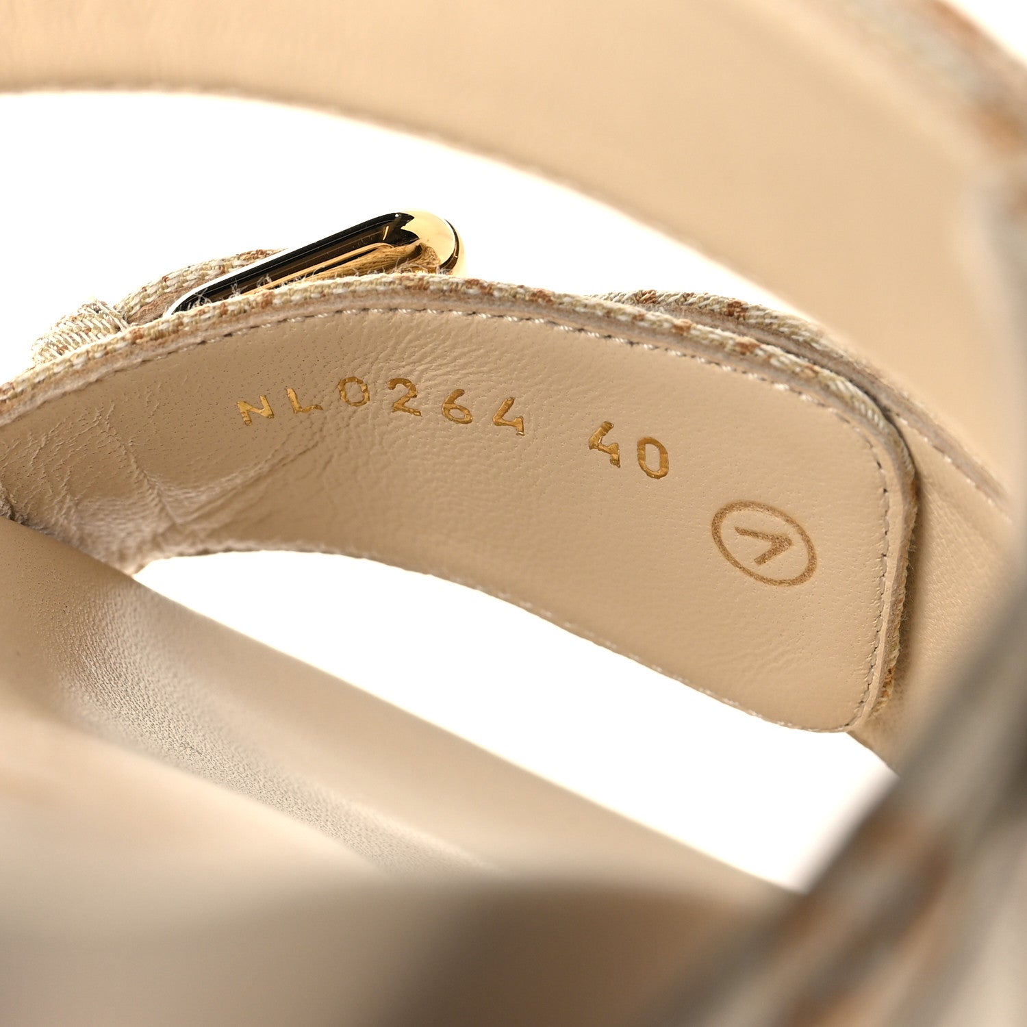 Louis Vuitton Monogram Lurex Bom Dia Flat Comfort Mules 40 Beige 7 of 9