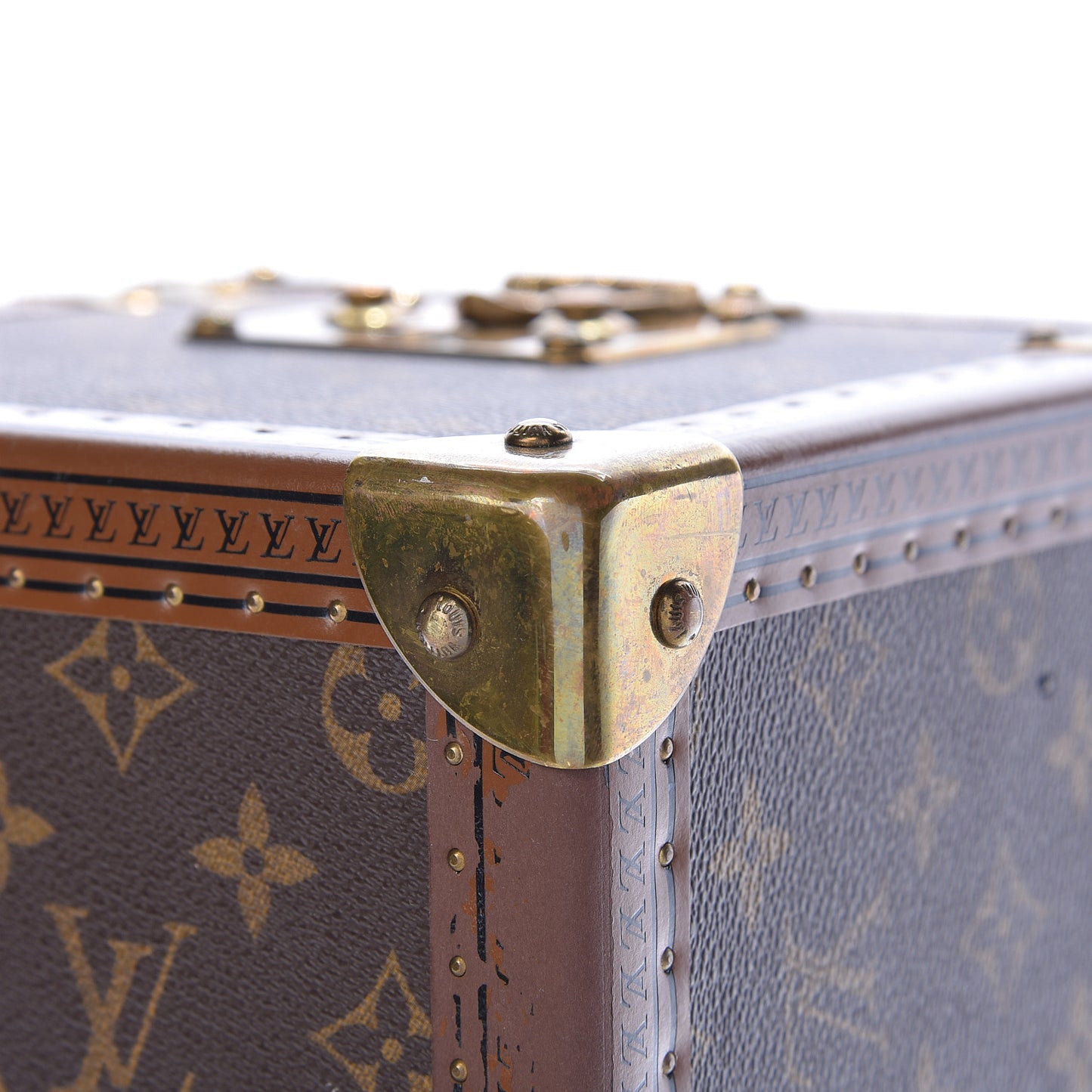 Monogram Boite Flacons Beauty Train Trunk Case