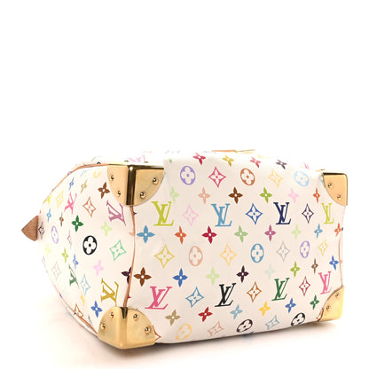 Louis Vuitton Monogram Multicolor Speedy 30 White 4 of 9
