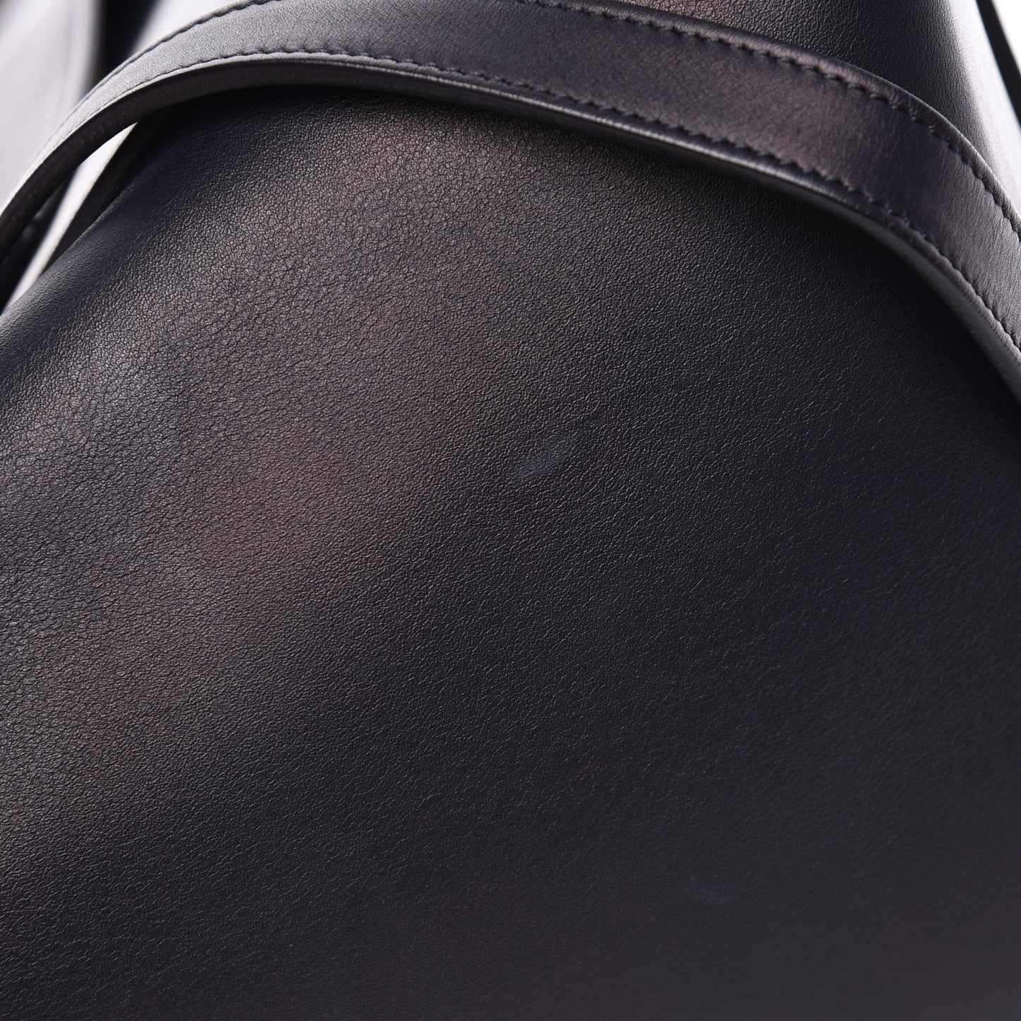 Smooth Calfskin Large Belt Bag Navy Blue
