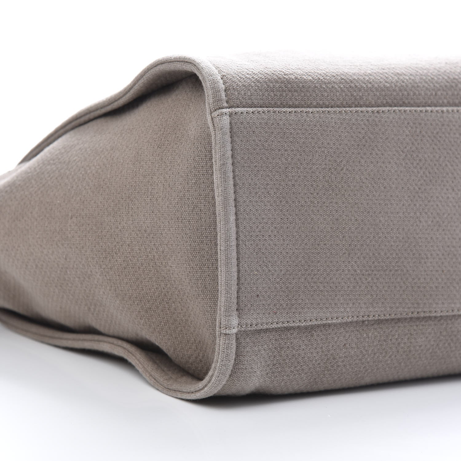 Chanel Canvas Medium Deauville Tote Brown 9 of 12