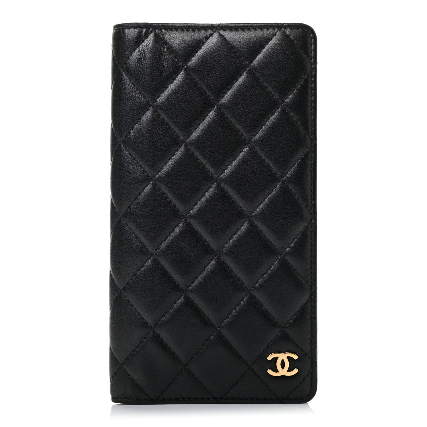Chanel Lambskin Quilted Medium Agenda Cover Black 1 of 7