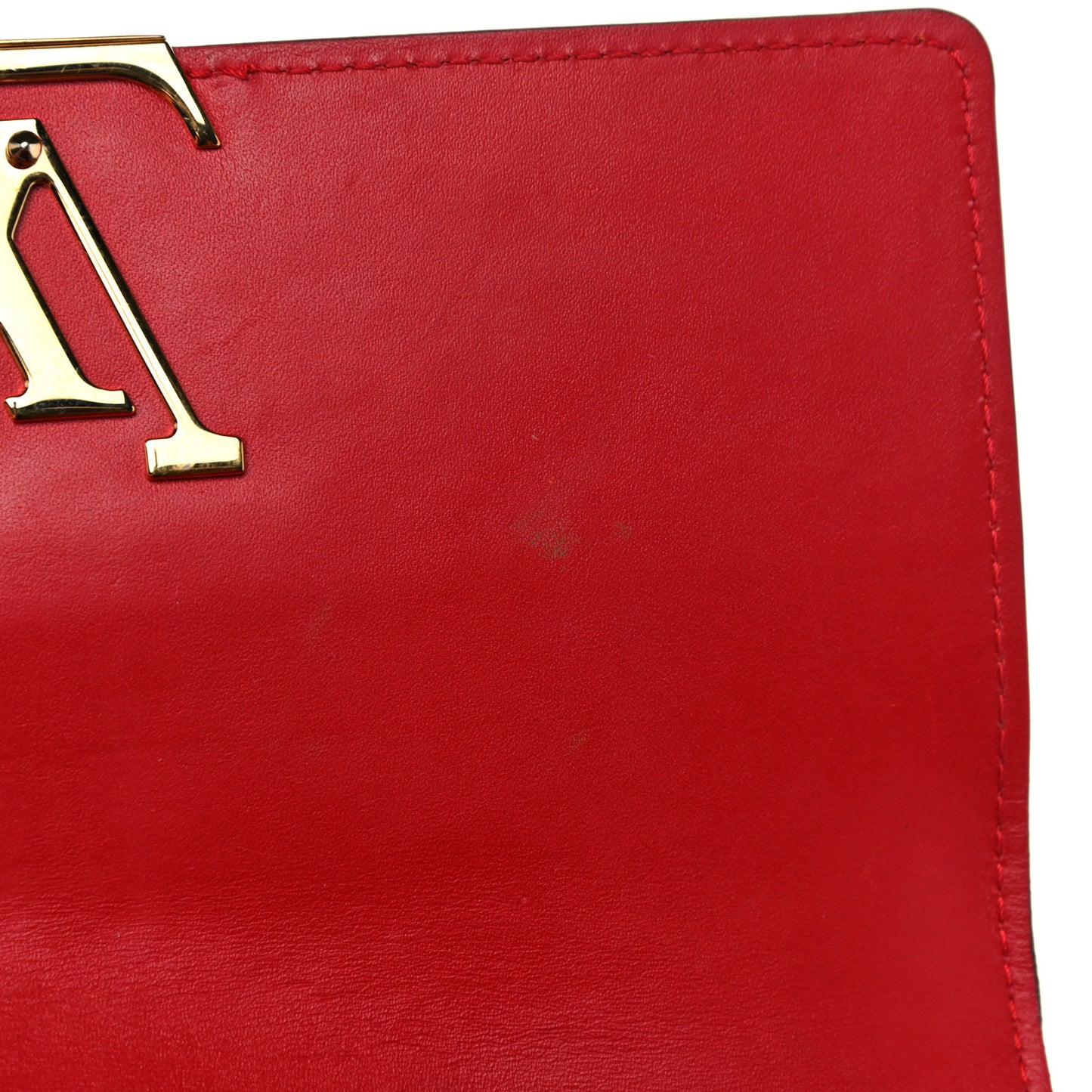 Patent Louise Clutch Cherry