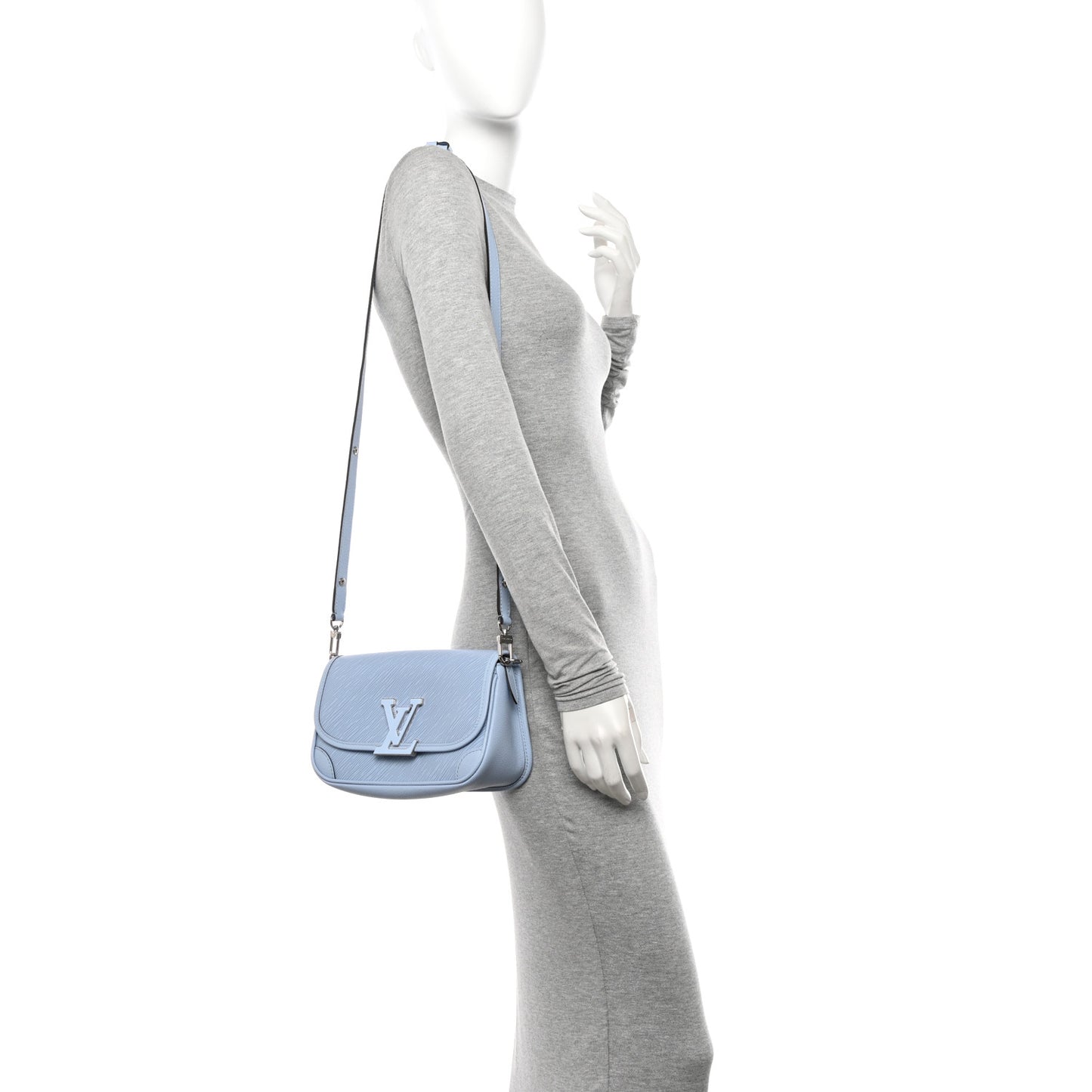 Epi Buci Crossbody Bleu Nuage