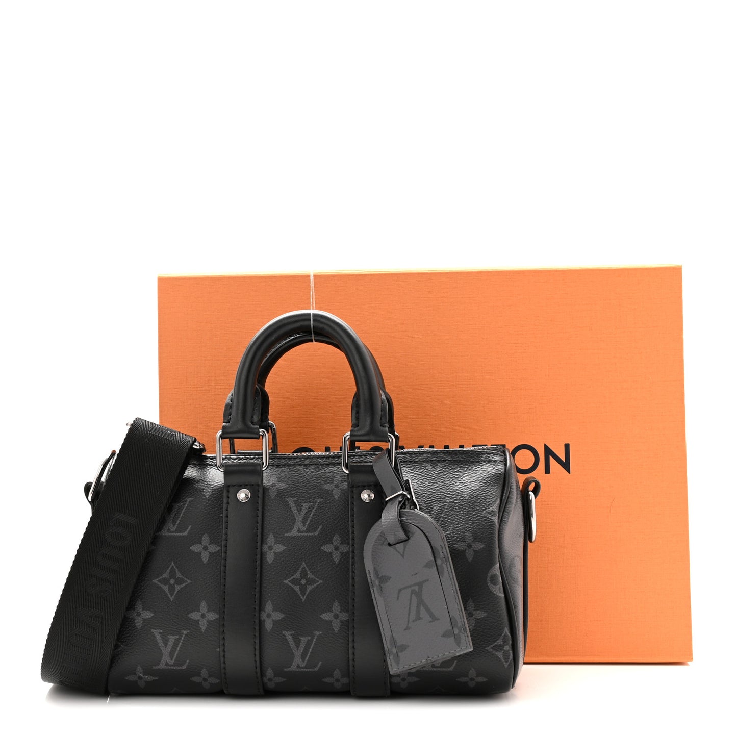 Reverse Monogram Eclipse Keepall Bandouliere 25