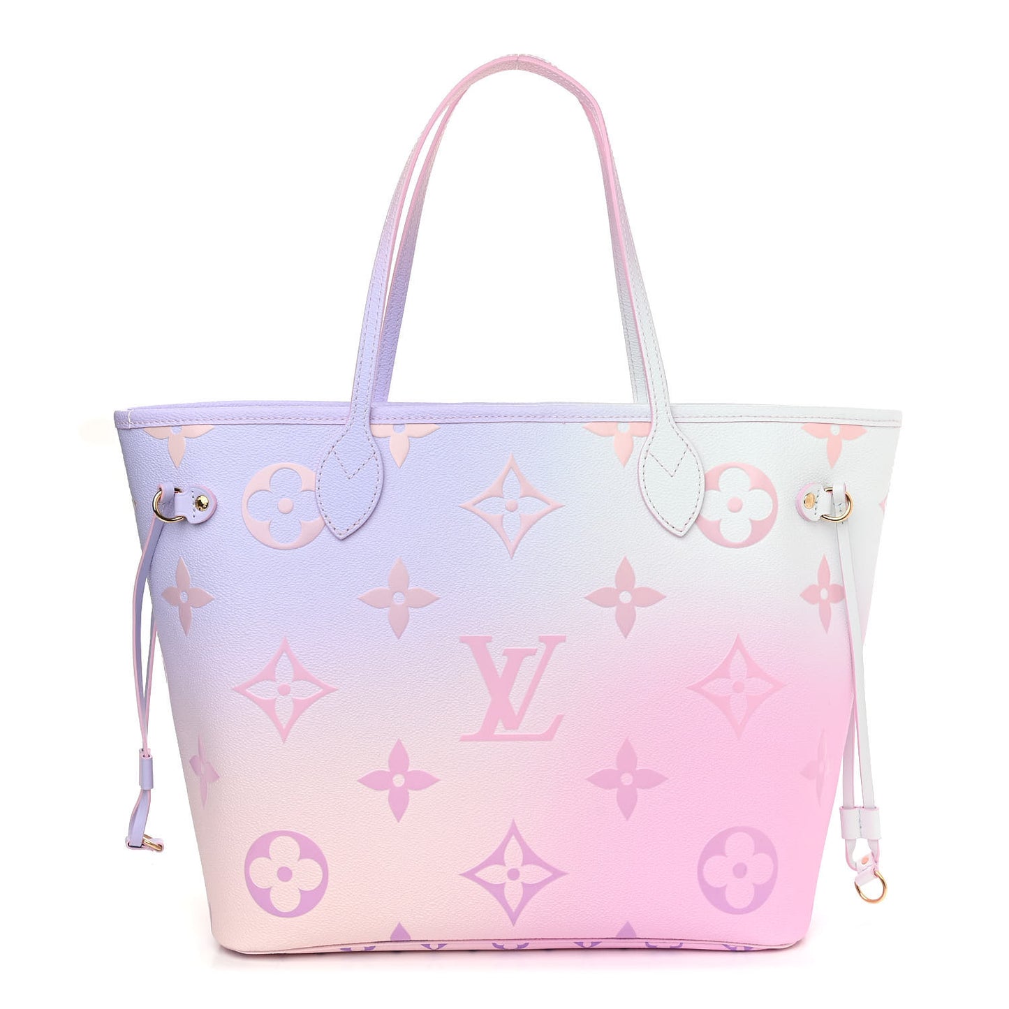 Monogram Giant Spring In The City Neverfull MM Sunrise Pastel