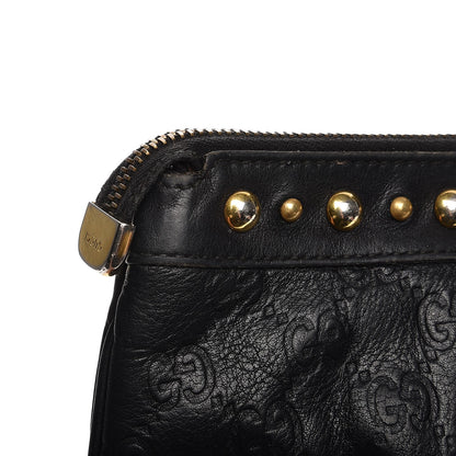 Gucci Guccissima Babouska Wristlet Black 12 of 15