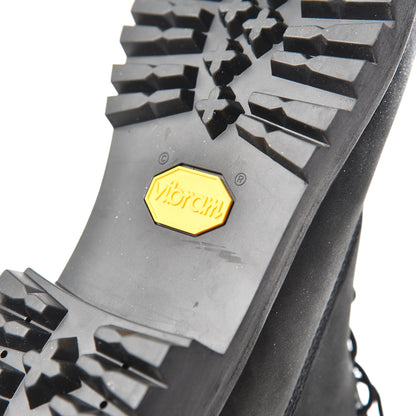 Jimmy Choo X TIMBERLAND Nubuck Glitter Womens Ankle Boots 10 Black Gunmetal 9 of 14