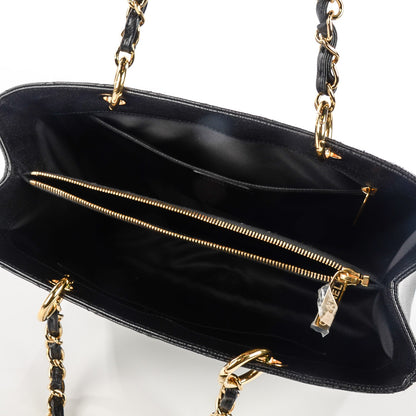 Chanel Caviar Quilted Grand Shopping Tote GST Black 5 of 7