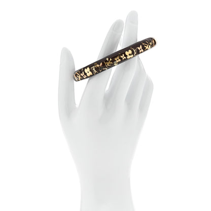 Louis Vuitton Resin Swarovski Pearl Medium Inclusion Bracelet PM Praline 2 of 4