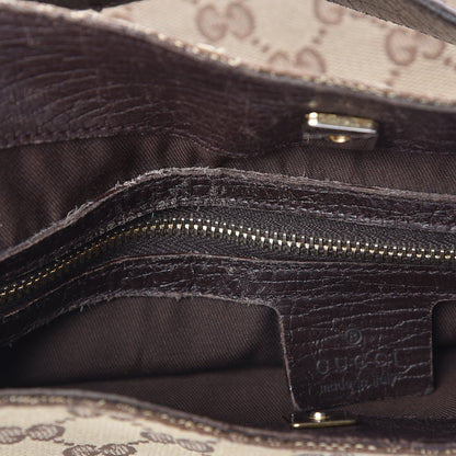 Gucci Monogram Hasler Hobo Dark Brown 8 of 24