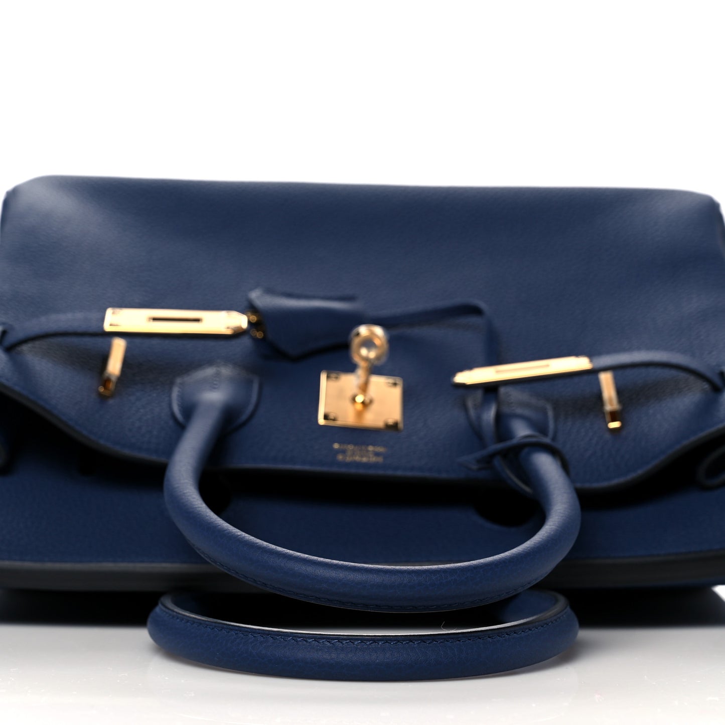 Togo Birkin 30 Bleu Saphir