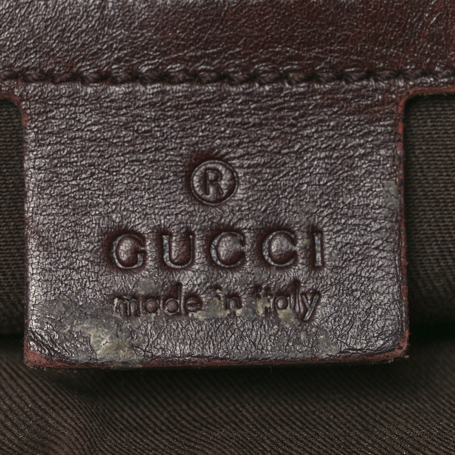 Gucci Guccissima Medium Horsebit Chain Hobo Dark Brown 6 of 12