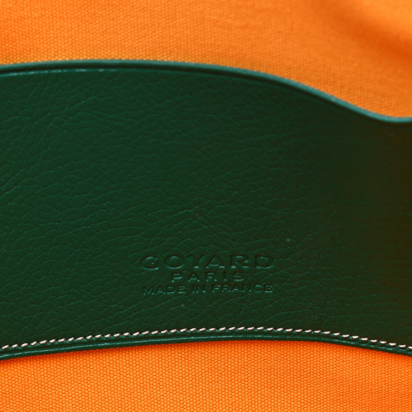 Goyardine Senat Pochette MM Green