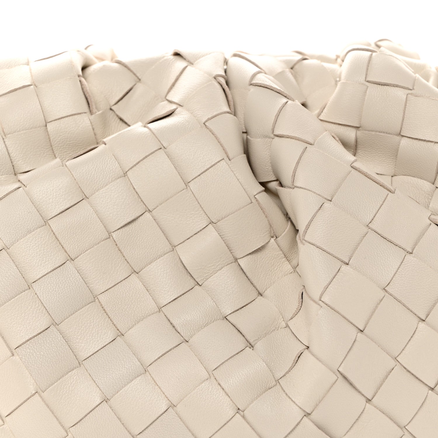 Bottega Veneta Nappa Maxi Intrecciato The Pouch Oversized Clutch Plaster 8 of 10