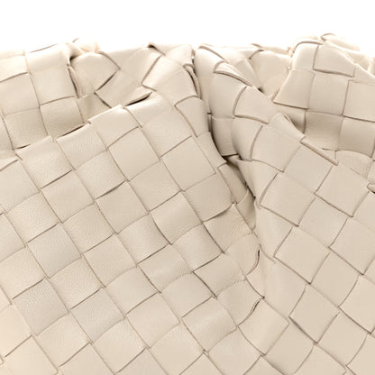 Bottega Veneta Nappa Maxi Intrecciato The Pouch Oversized Clutch Plaster 8 of 10